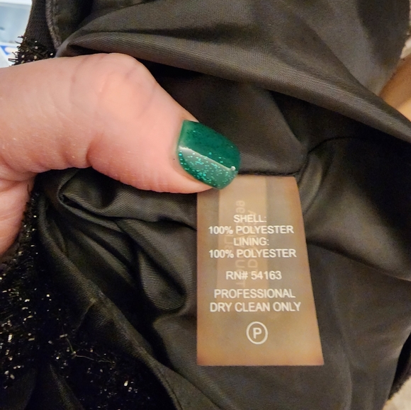 Stunning Tommy Hilfiger Black Cocktail Dress - Worn Once! - Picture 4 of 4